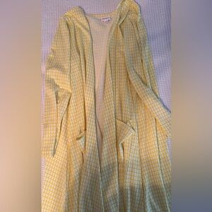 LuLaRoe Yellow Patterned Cardigan
